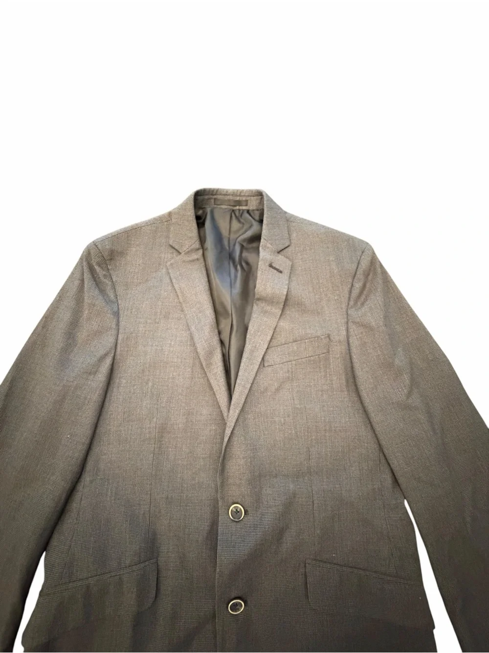 Kenneth Cole Reaction Gray Blazer 38R Suit Jacket Professional Formal Classic